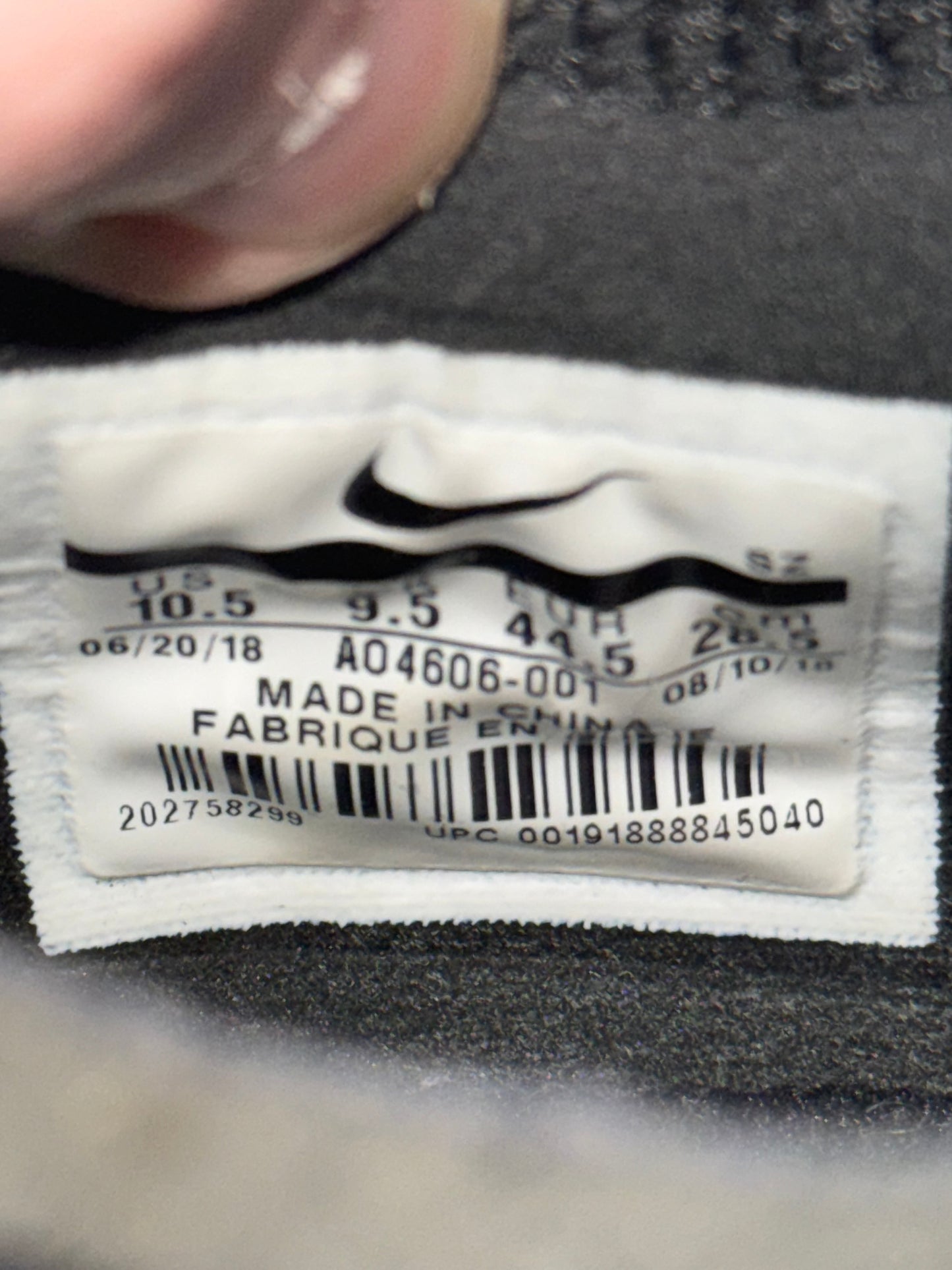 Nike x OFF-WHITE Air Force 1 Low Black | UK 9.5