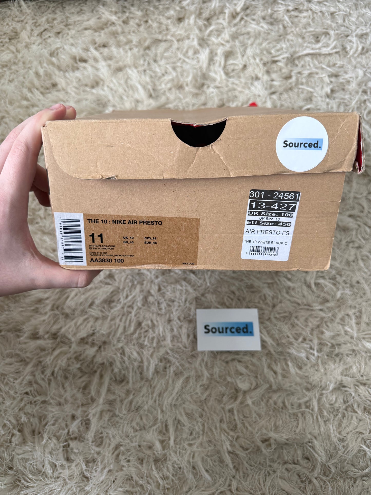 Nike x OFF-WHITE Air Presto White | UK 10