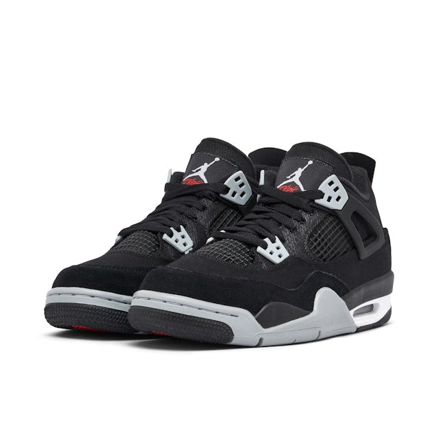 Air Jordan 4 Retro SE Black Canvas (Gs) (2022)