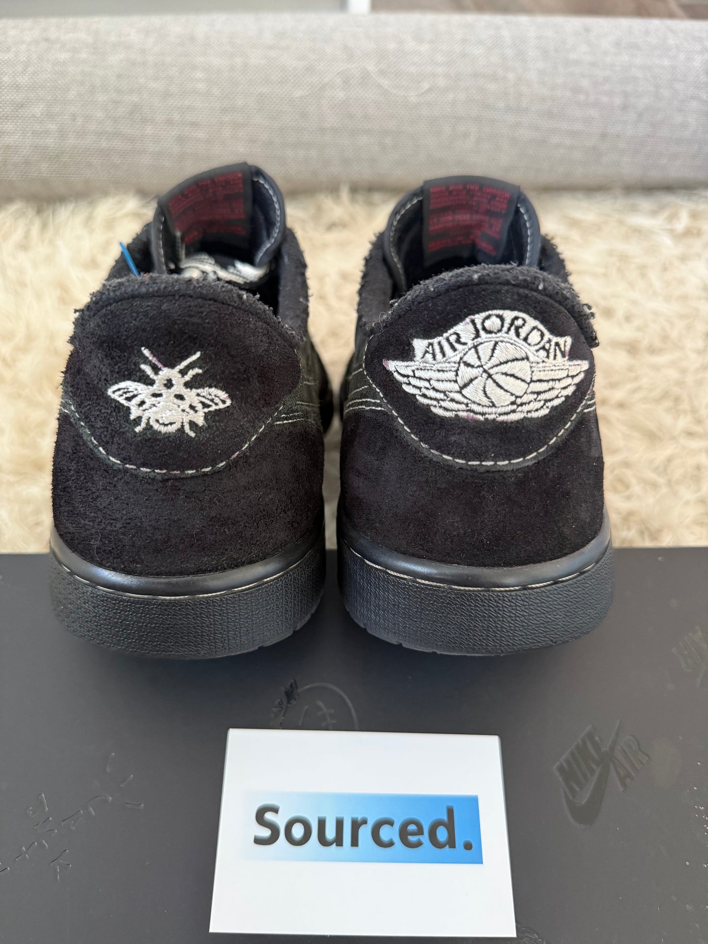 Air Jordan 1 Low x Travis Scott Black Phantom | UK 11.5