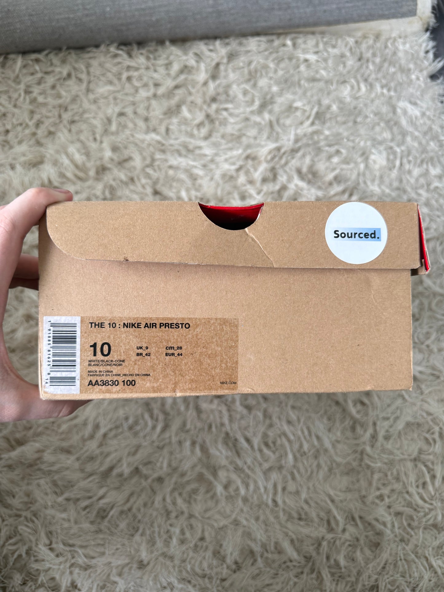 Nike x OFF-WHITE Air Presto White | UK 9