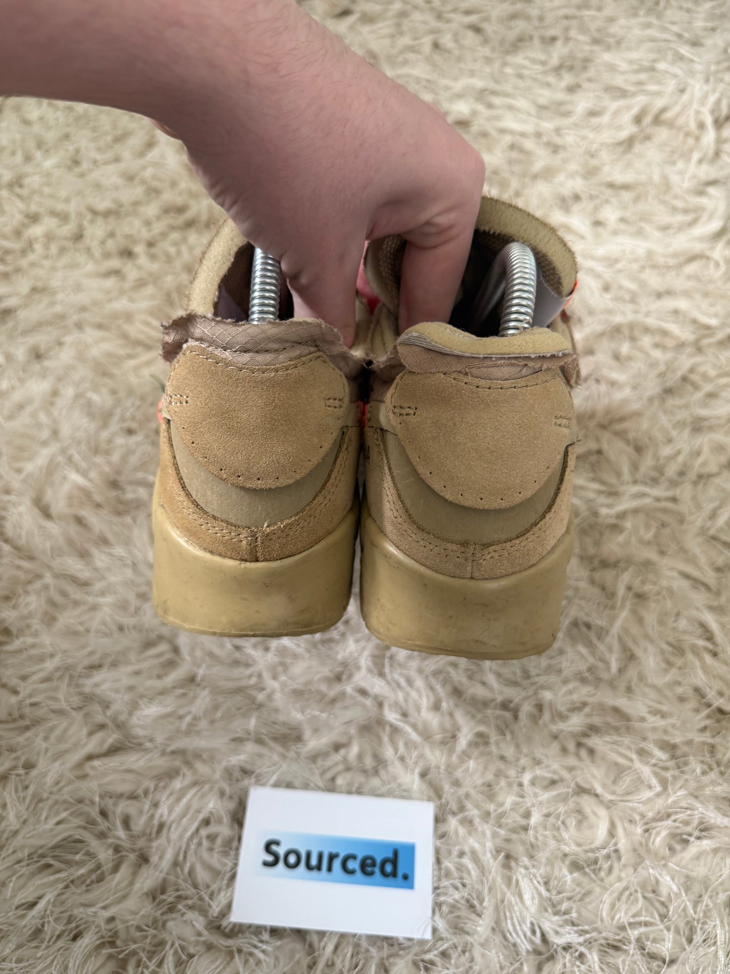 Nike x OFF-WHITE Air Max 90 Desert Ore | UK 6 (eu39)