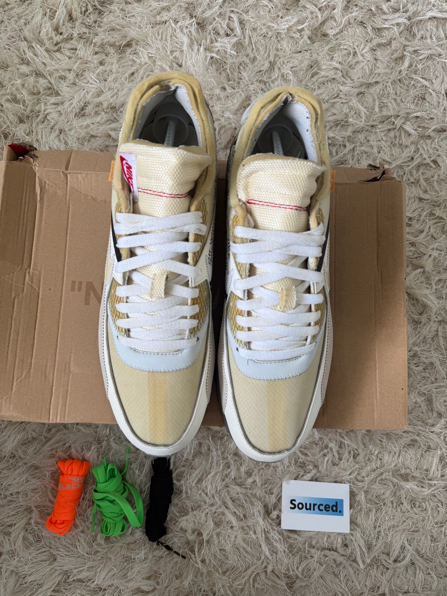 Nike x OFF-WHITE Air Max 90 "The Ten" White | UK 11