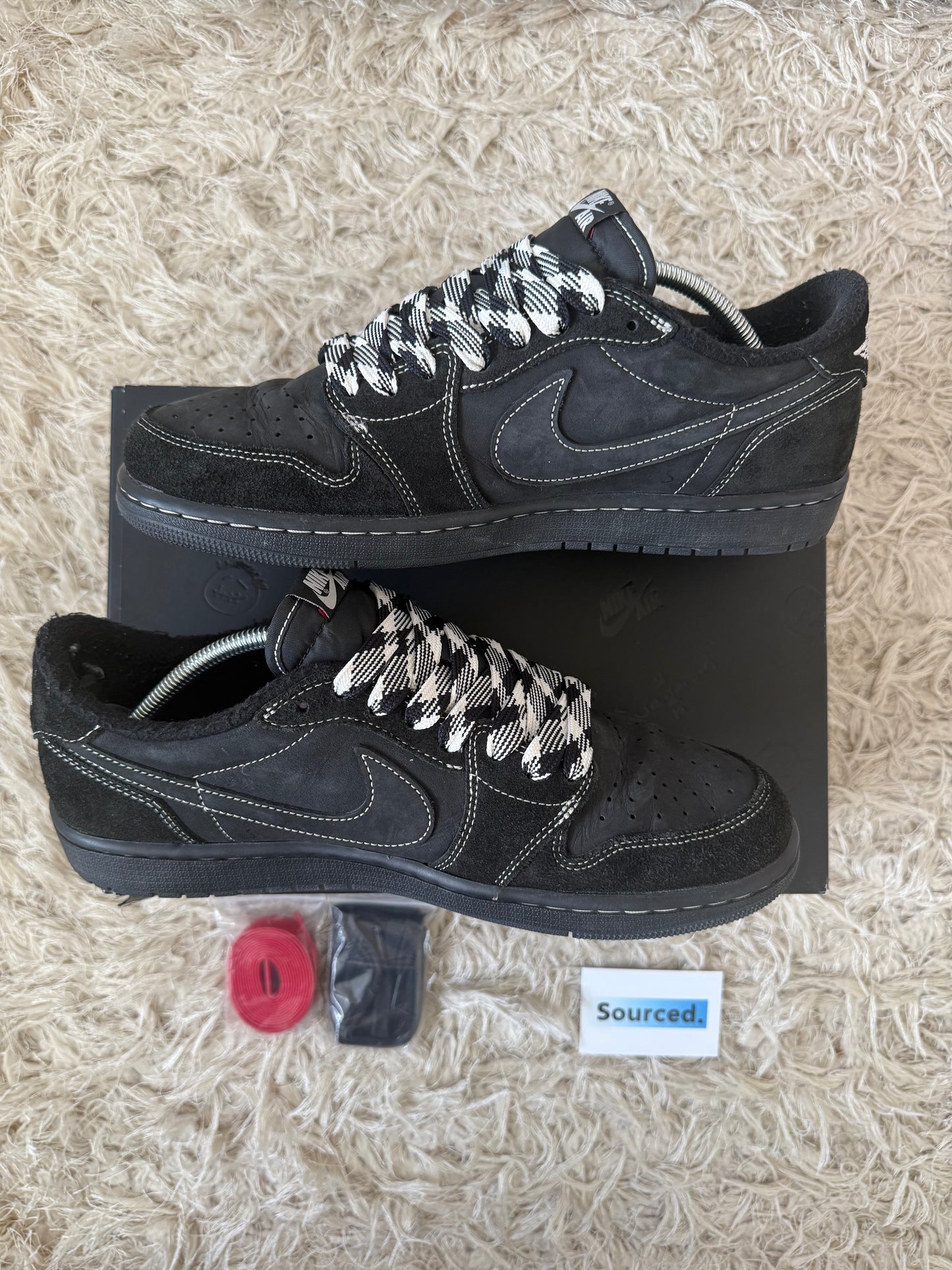 Air Jordan 1 Low x Travis Scott Black Phantom | UK 10
