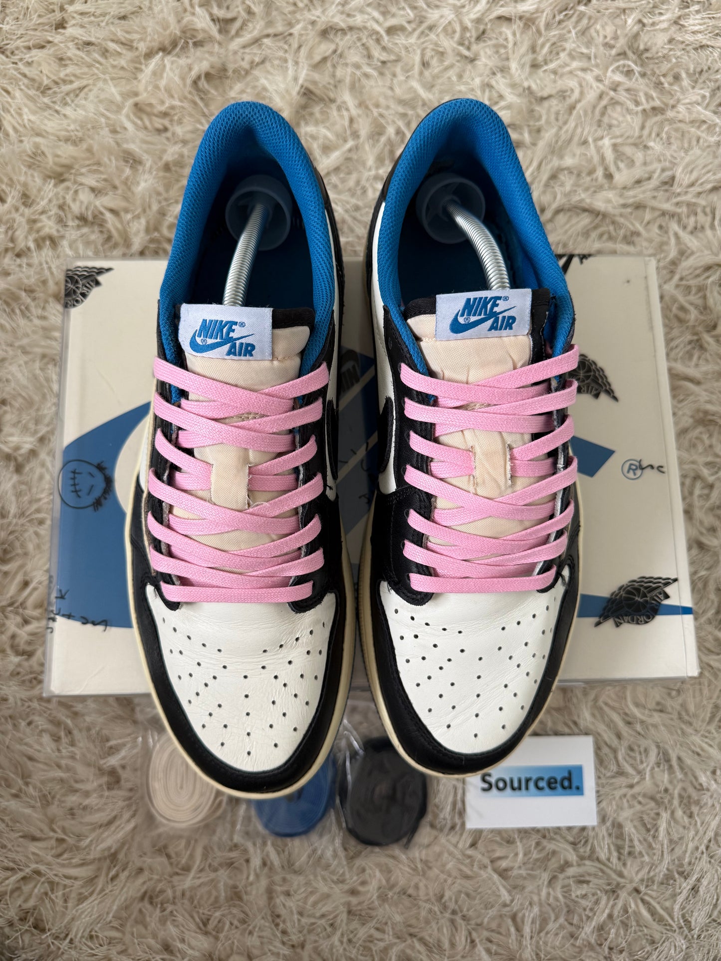 Air Jordan 1 Low x Travis Scott x Fragment | UK 9