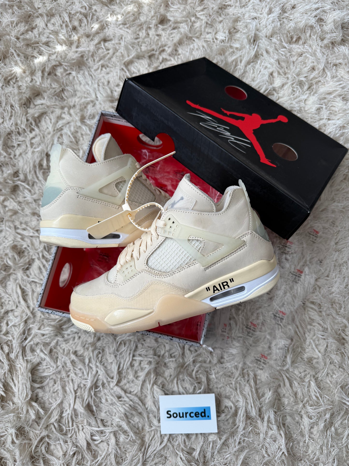 Air Jordan 4 Retro Off-White Sail (W)