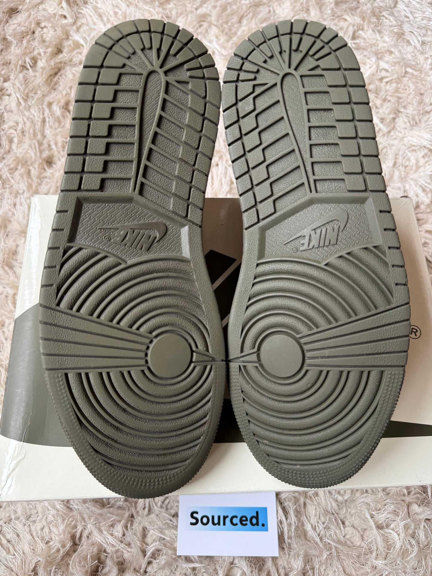 Nike Air Jordan 1 Low x Travis Scott Olive (2023) | UK 7