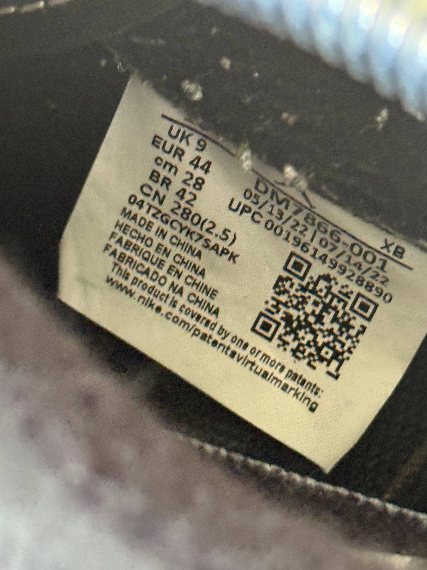 Air Jordan 1 Low x Travis Scott Black Phantom | UK 9