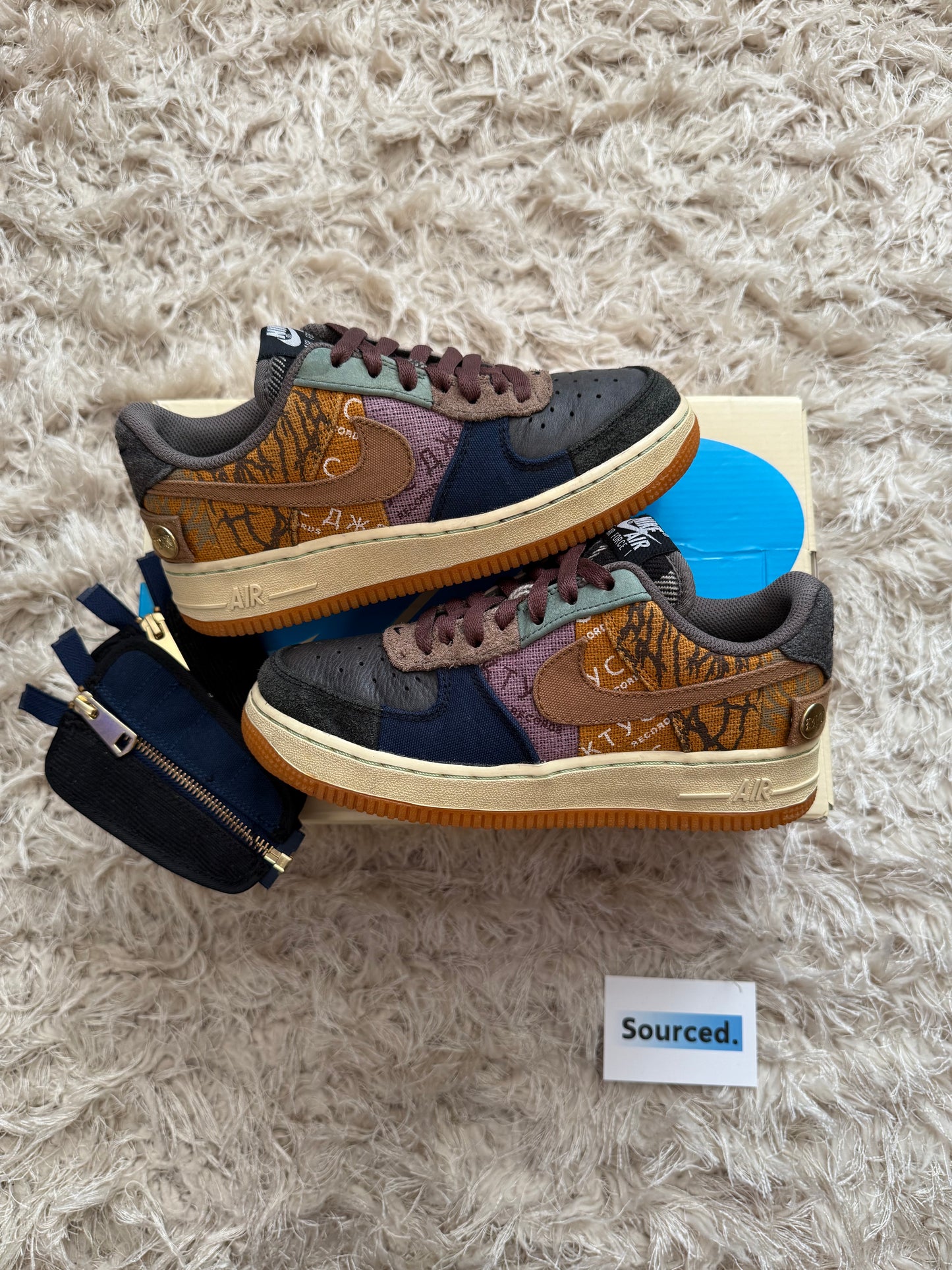 Nike Air Force 1 Low Travis Scott Cactus Jack | UK 3.5
