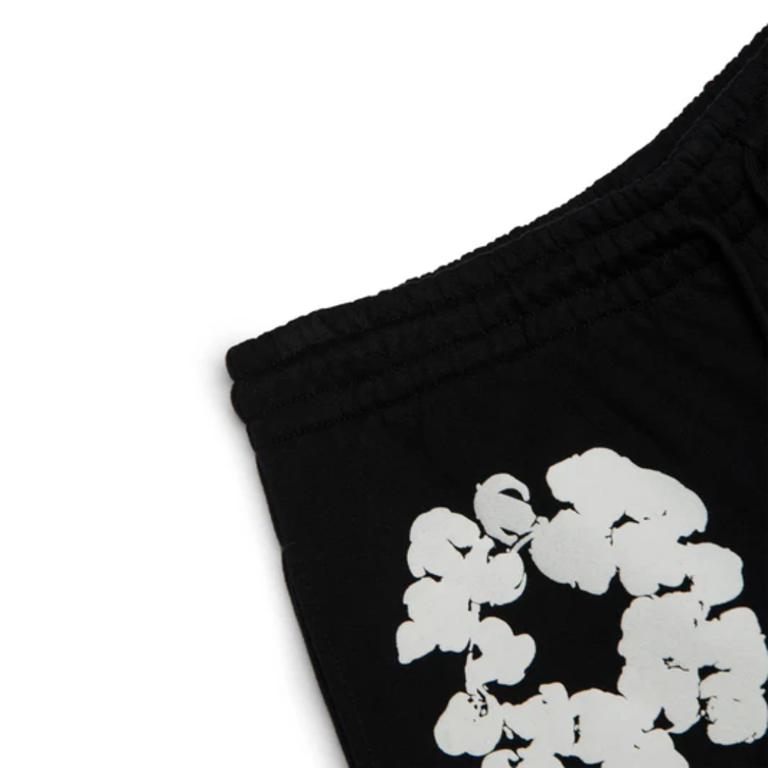 Denim Tears The Cotton Wreath Sweatpants Black