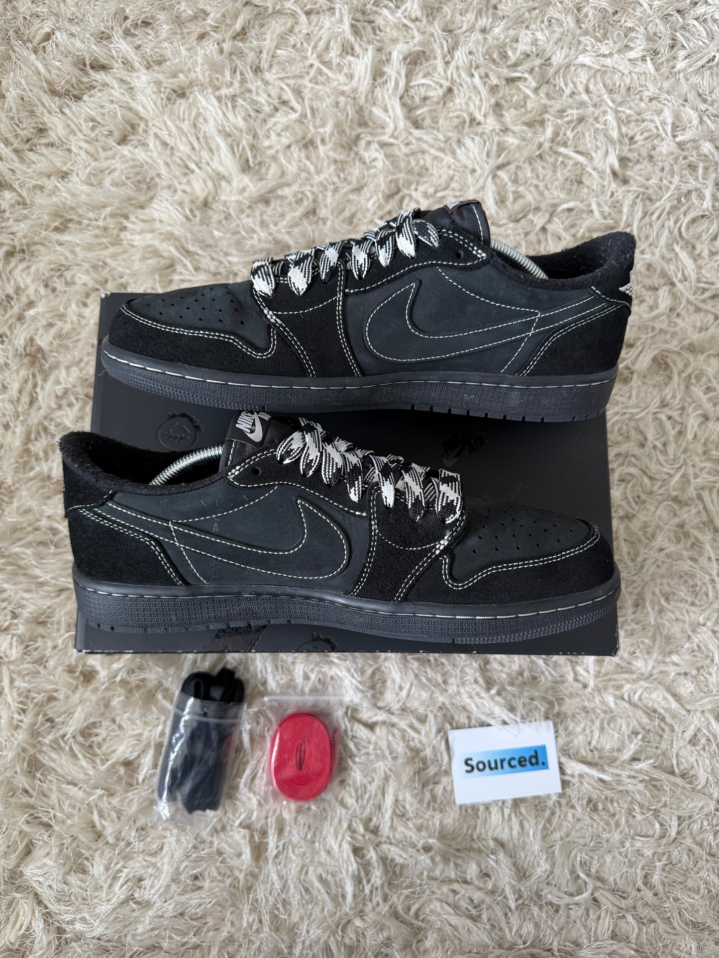 Air Jordan 1 Low x Travis Scott Black Phantom | UK 10