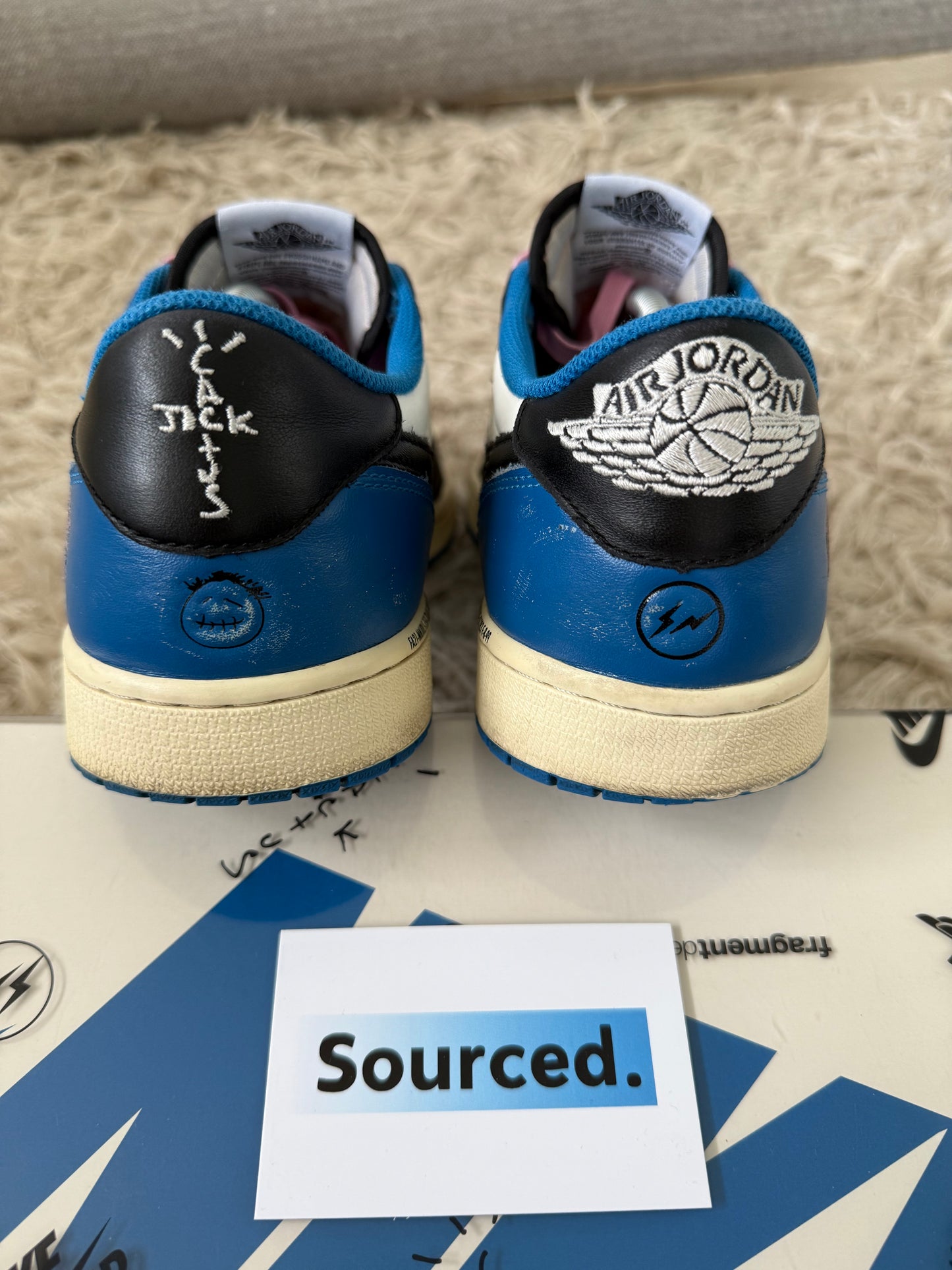 Air Jordan 1 Low x Travis Scott x Fragment | UK 9