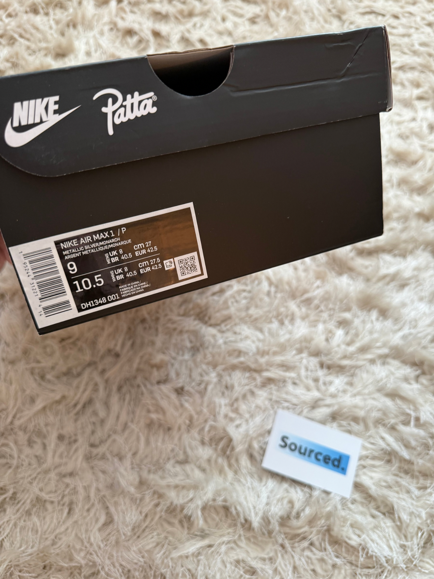 Nike Air Max 1 Monarch x Patta (Bracelet) | UK 8