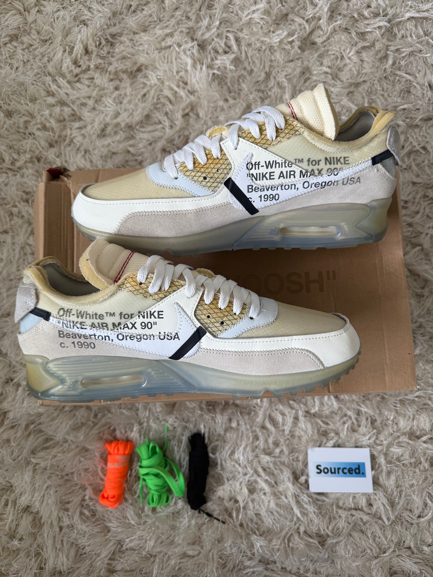 Nike x OFF-WHITE Air Max 90 "The Ten" White | UK 11