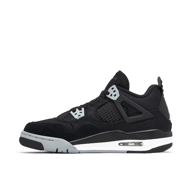 Air Jordan 4 Retro SE Black Canvas (Gs) (2022)