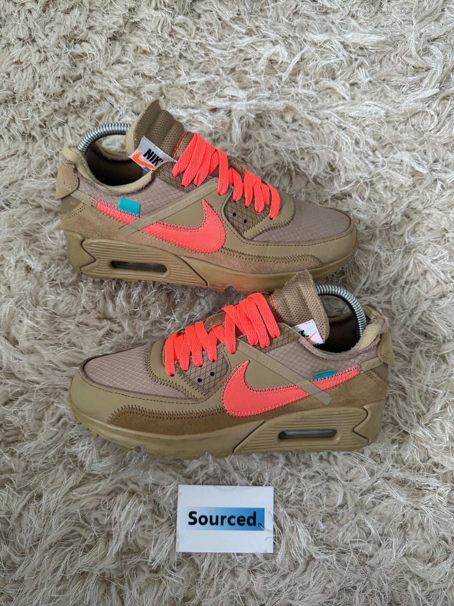 Nike x OFF-WHITE Air Max 90 Desert Ore | UK 6 (eu39)