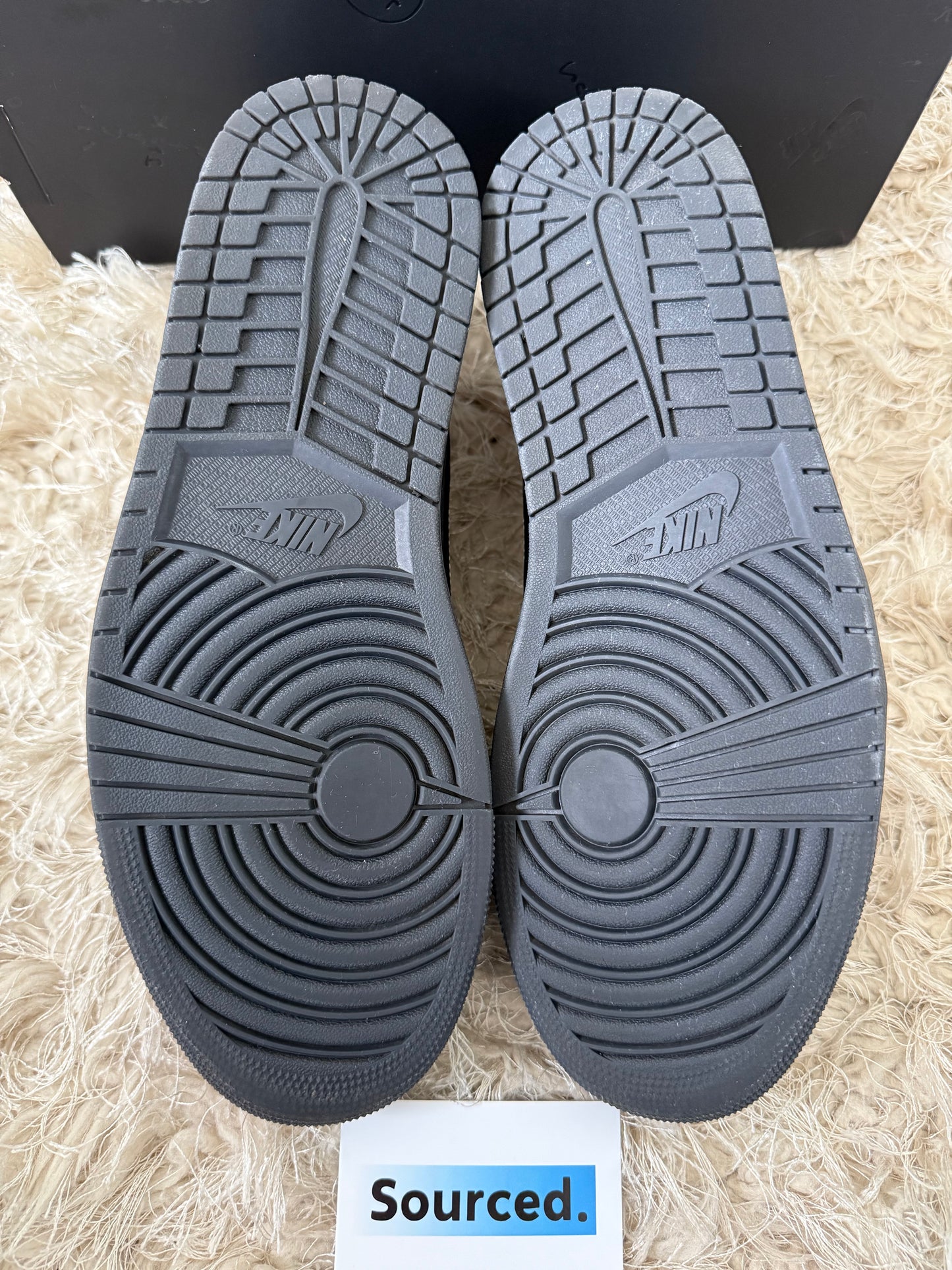Air Jordan 1 Low x Travis Scott Black Phantom | UK 10