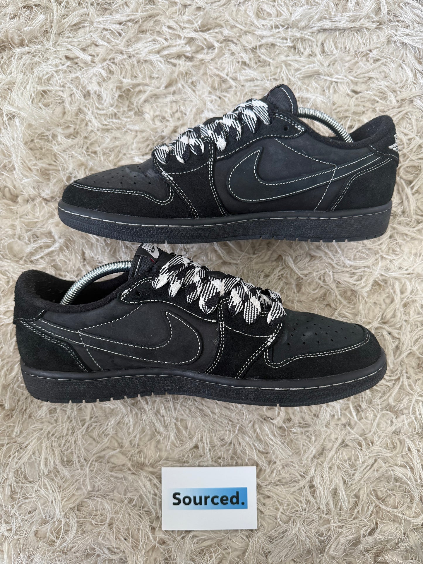 Air Jordan 1 Low x Travis Scott Black Phantom | UK 9