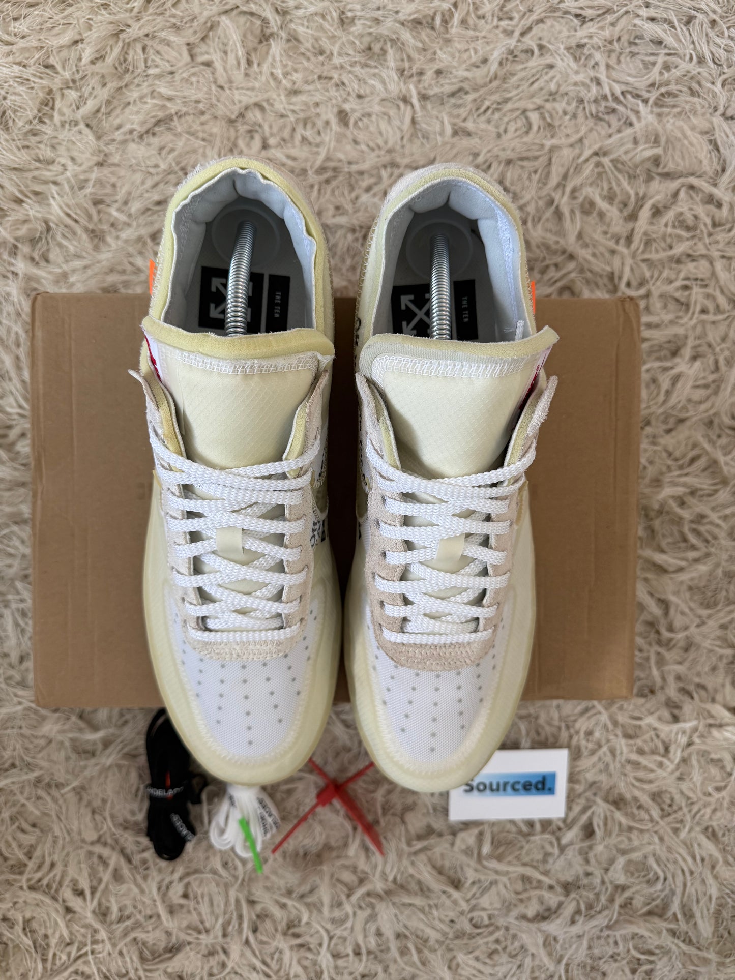 Nike x OFF-WHITE Air Force 1 Low White | UK 10