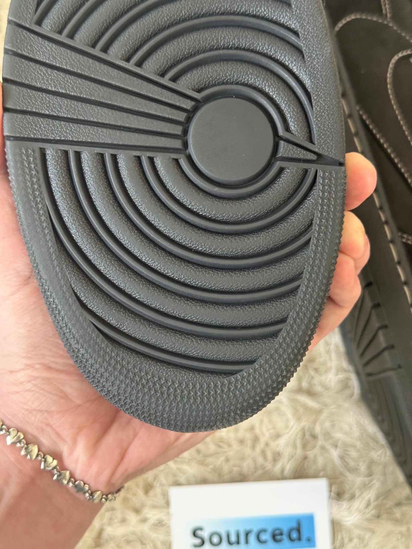 Air Jordan 1 Low x Travis Scott Black Phantom | UK 10