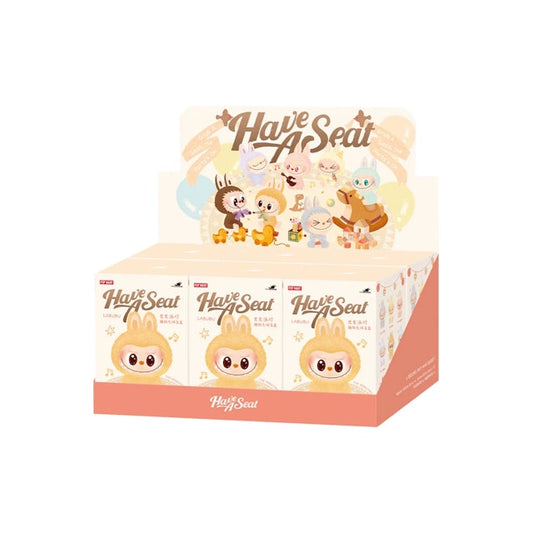 Pop Mart Labubu / The Monsters Have a Seat Vinyl Plush Sealed Case (6 Blind Boxes)