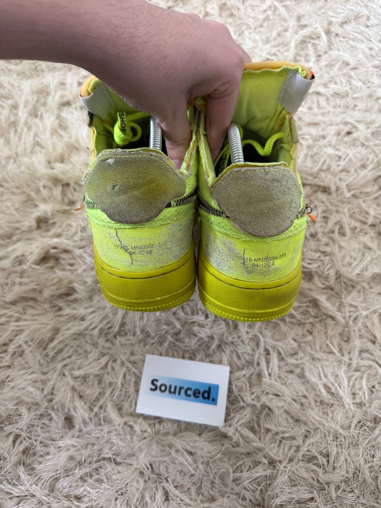 Nike x OFF-WHITE Air Force 1 Low Volt | UK 10