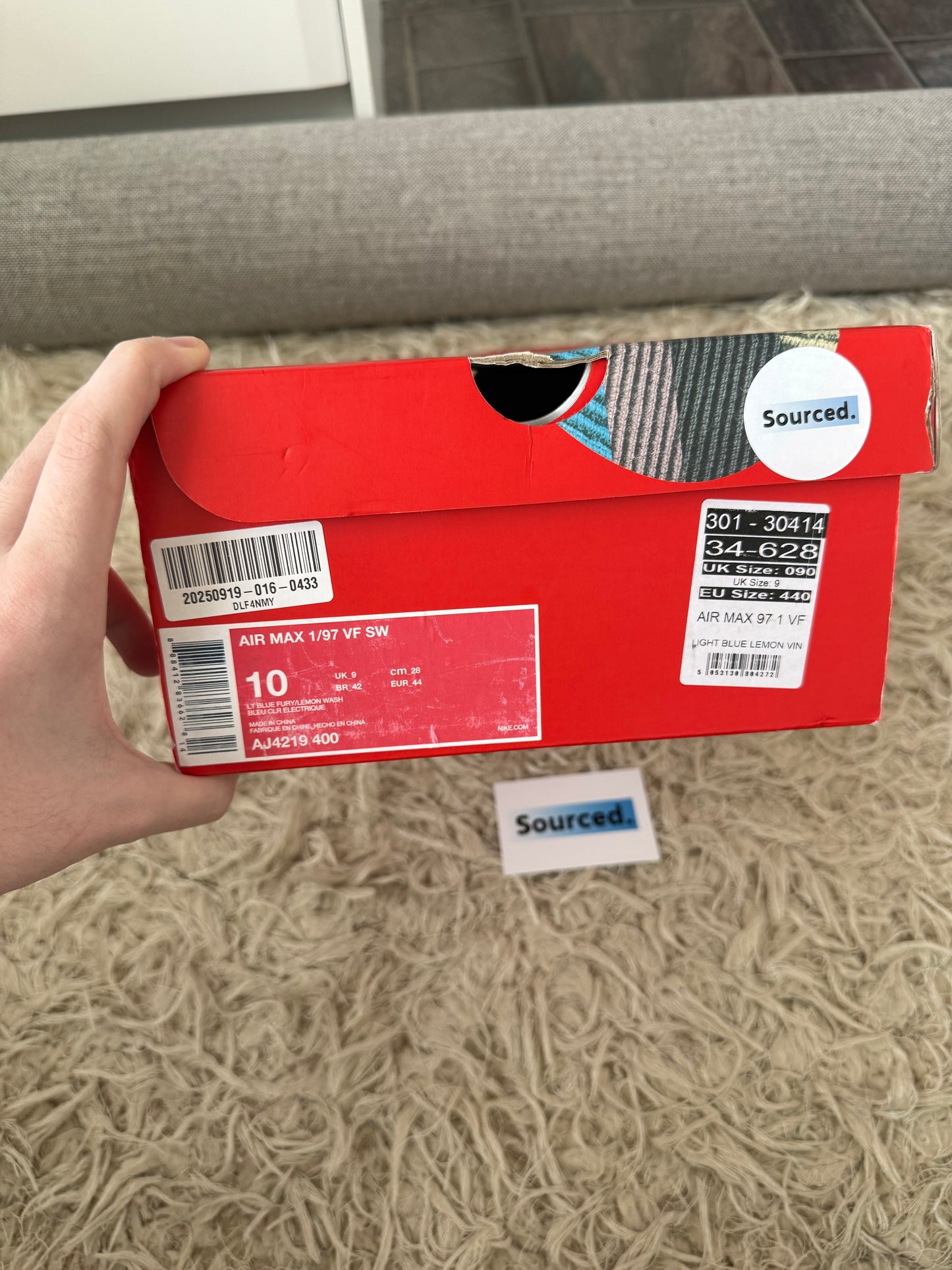 Nike x Sean Wotherspoon Air Max 97/1 | UK 9