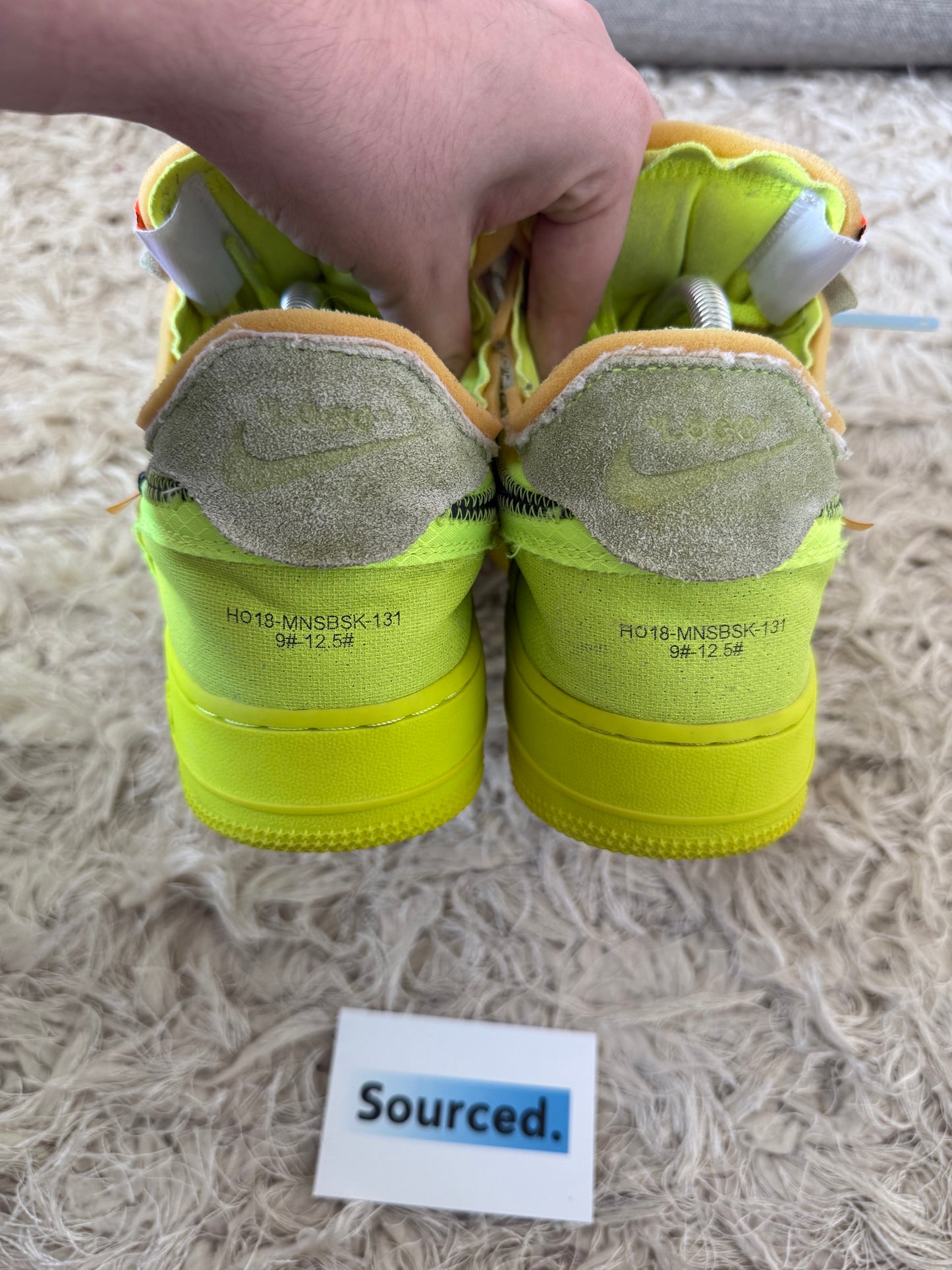 Nike x OFF-WHITE Air Force 1 Low Volt | UK 9
