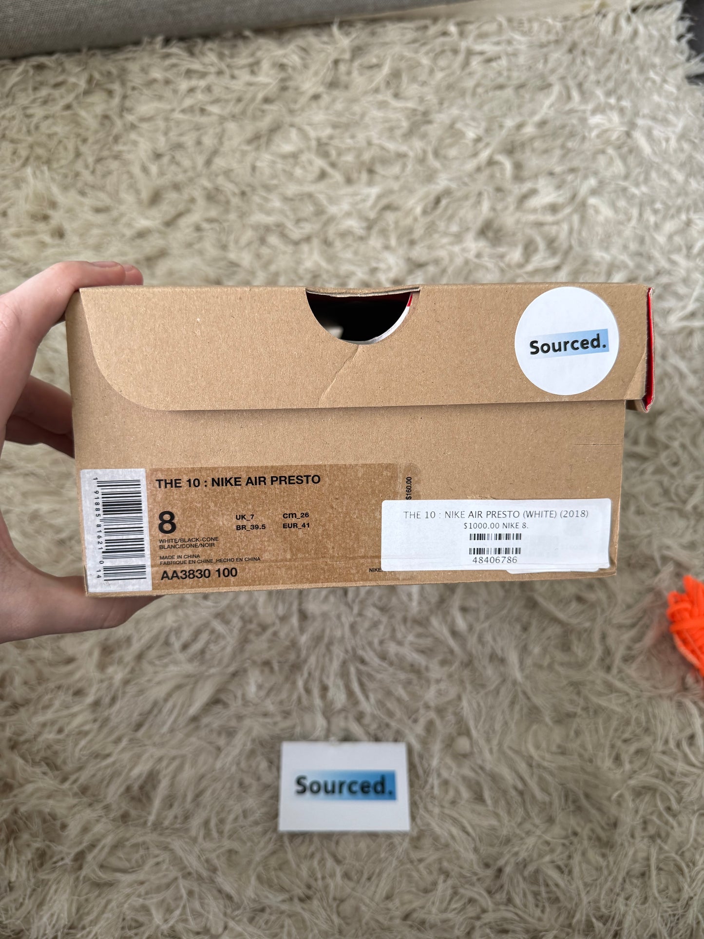 Nike x OFF-WHITE Air Presto White | UK 7