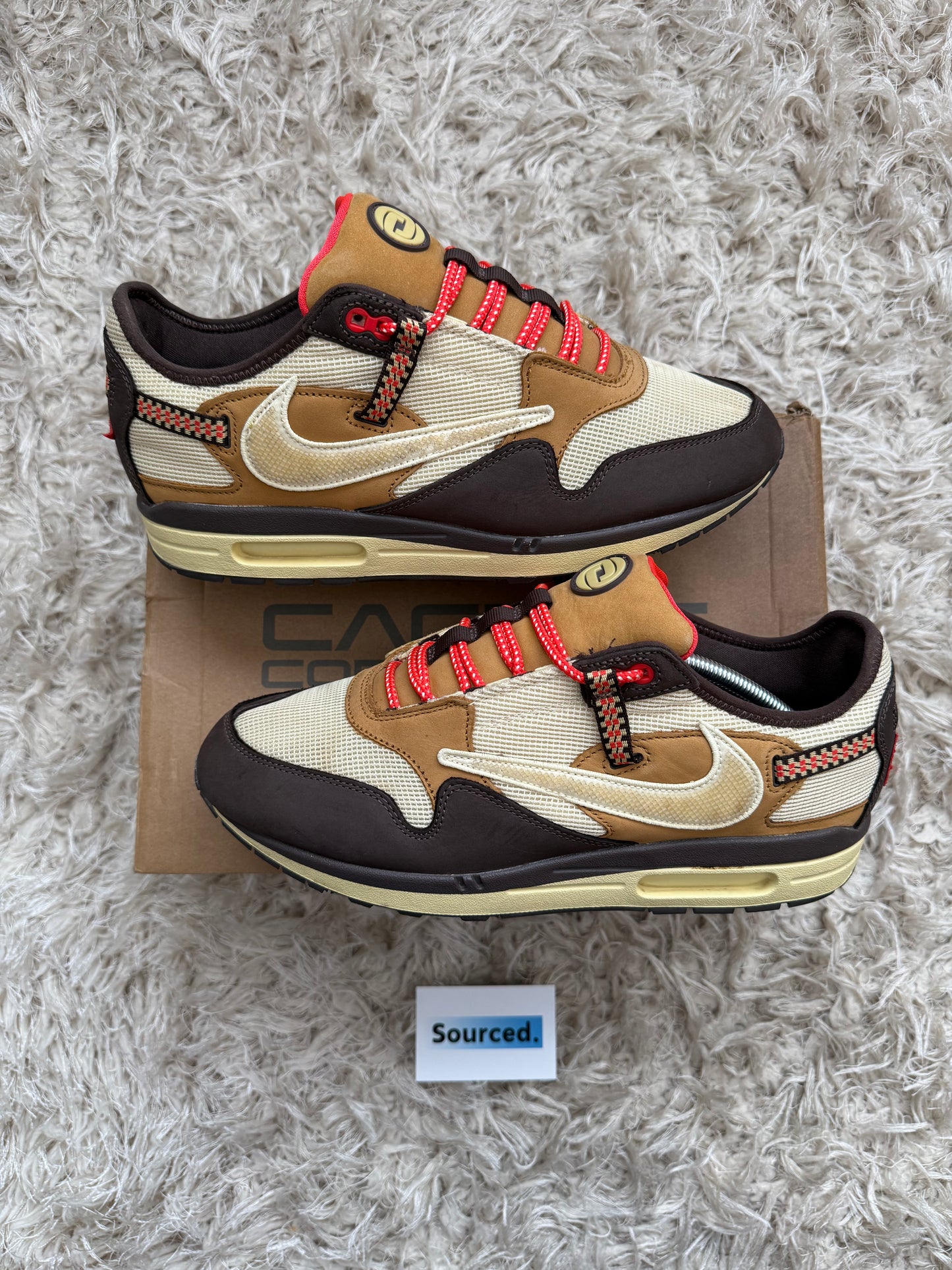 Nike x Travis Scott Air Max 1 Baroque Brown | UK 10