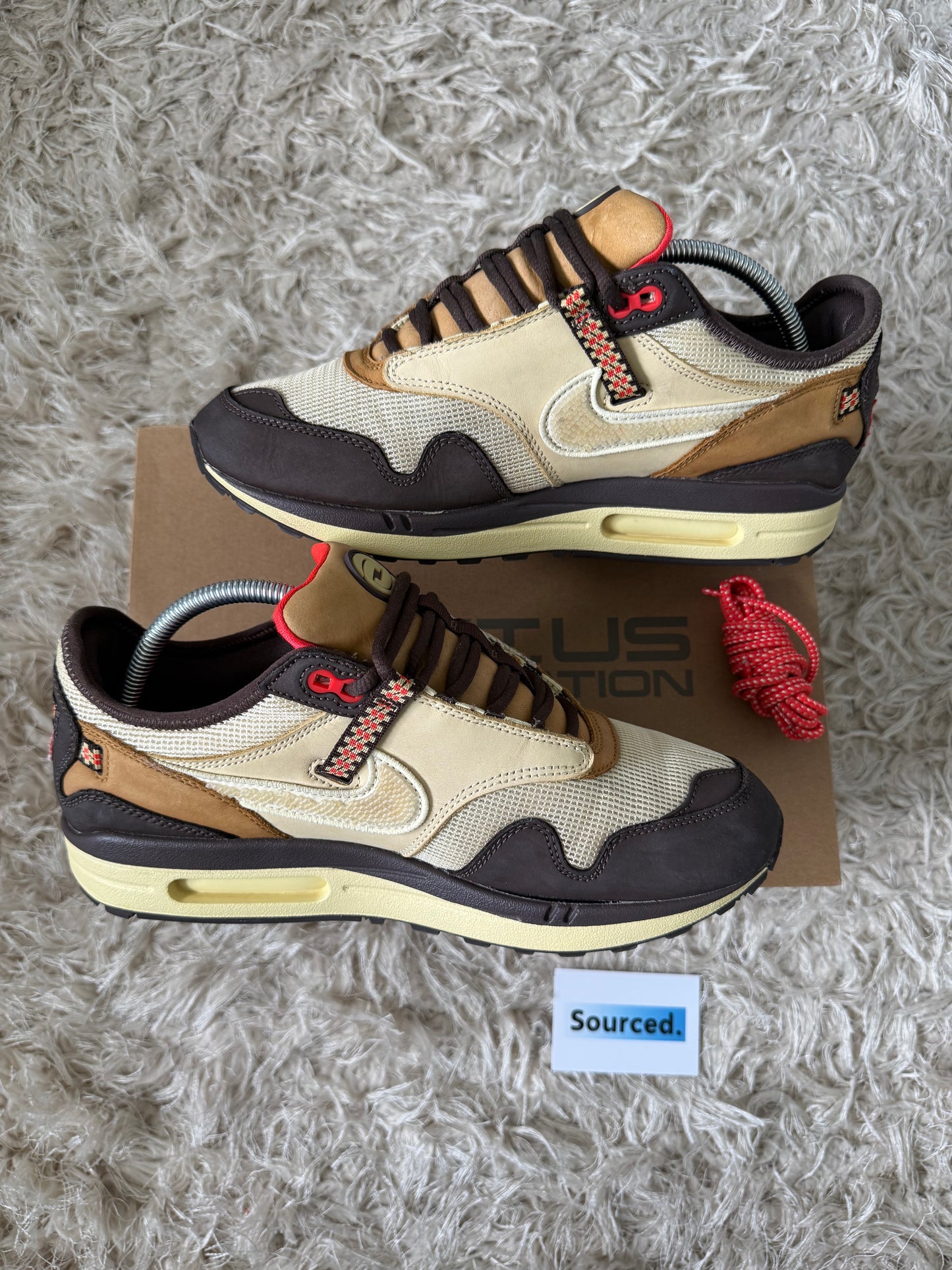 Nike x Travis Scott Air Max 1 Baroque Brown | UK 8.5