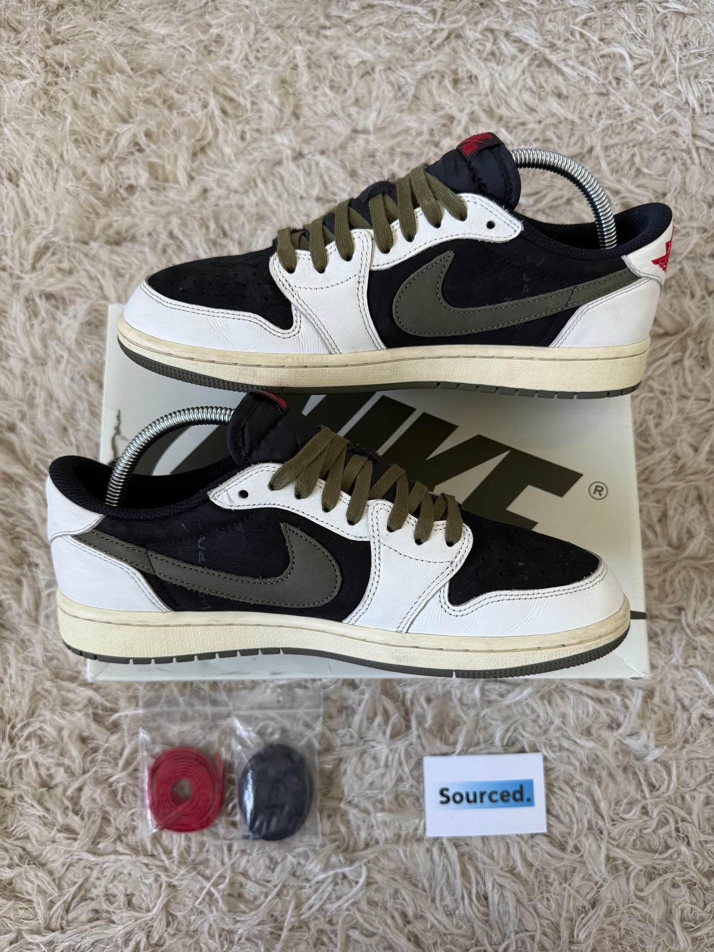 Air Jordan 1 Low x Travis Scott Olive (2023) | UK 7.5