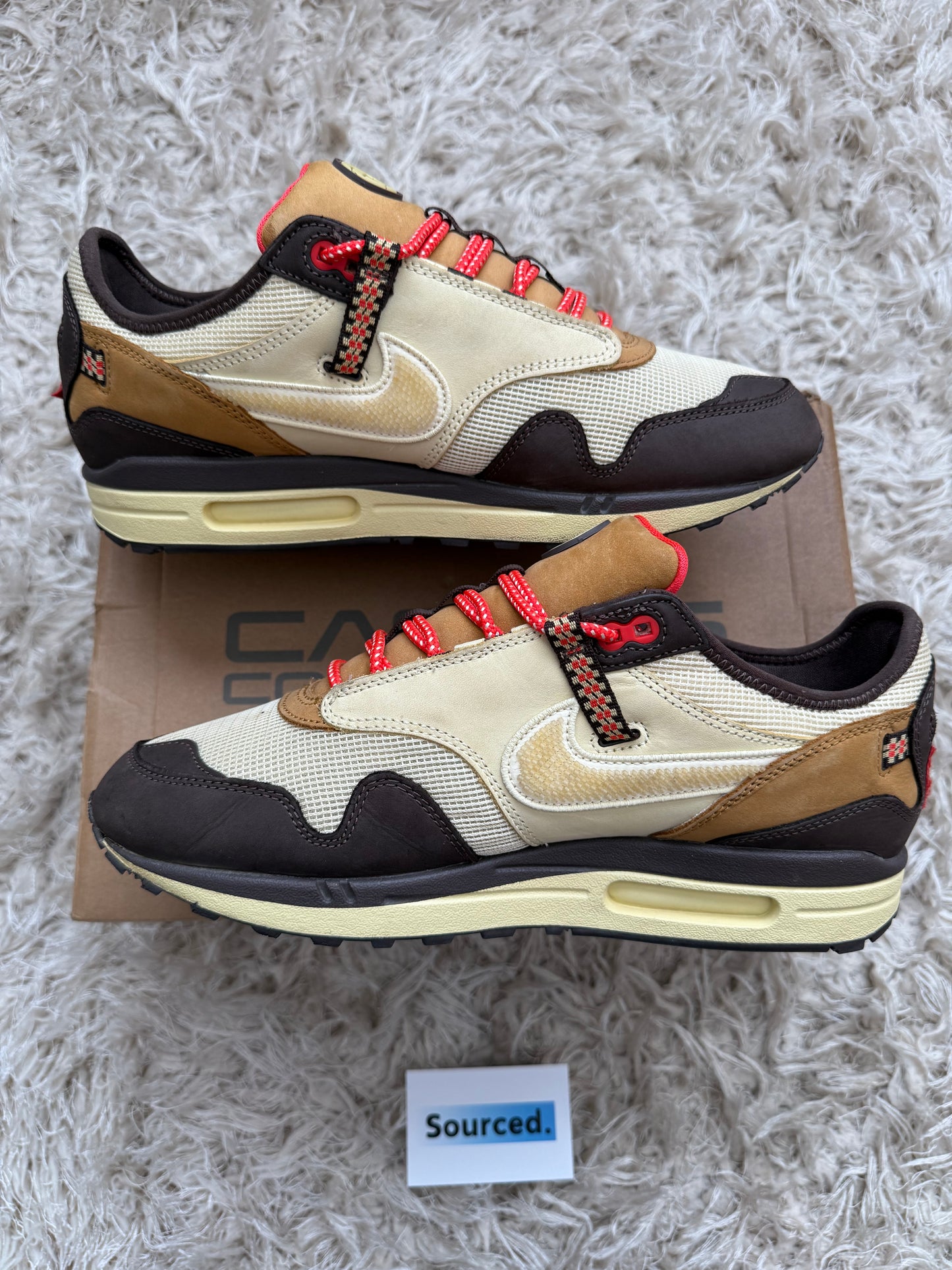 Nike x Travis Scott Air Max 1 Baroque Brown | UK 10