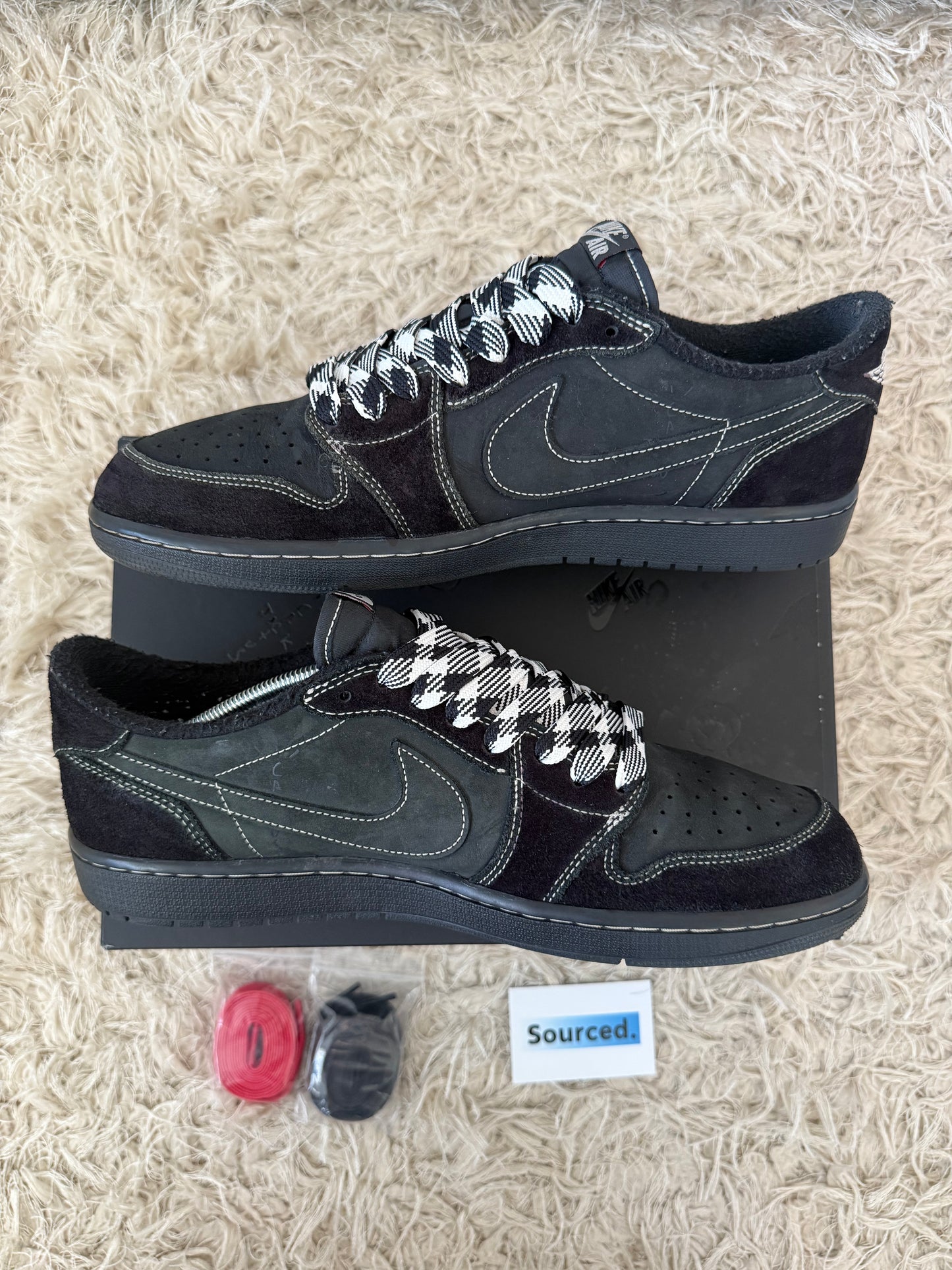 Air Jordan 1 Low x Travis Scott Black Phantom | UK 11.5