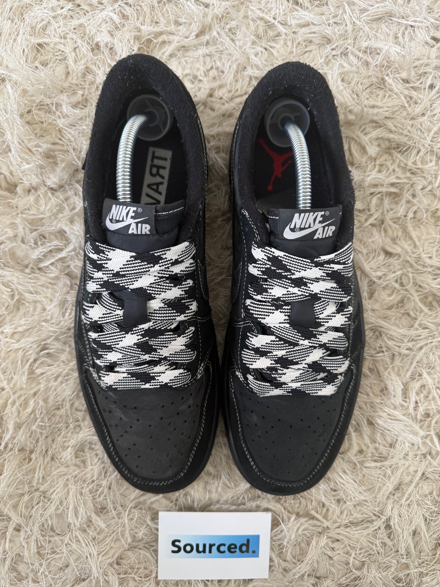 Air Jordan 1 Low x Travis Scott Black Phantom | UK 9