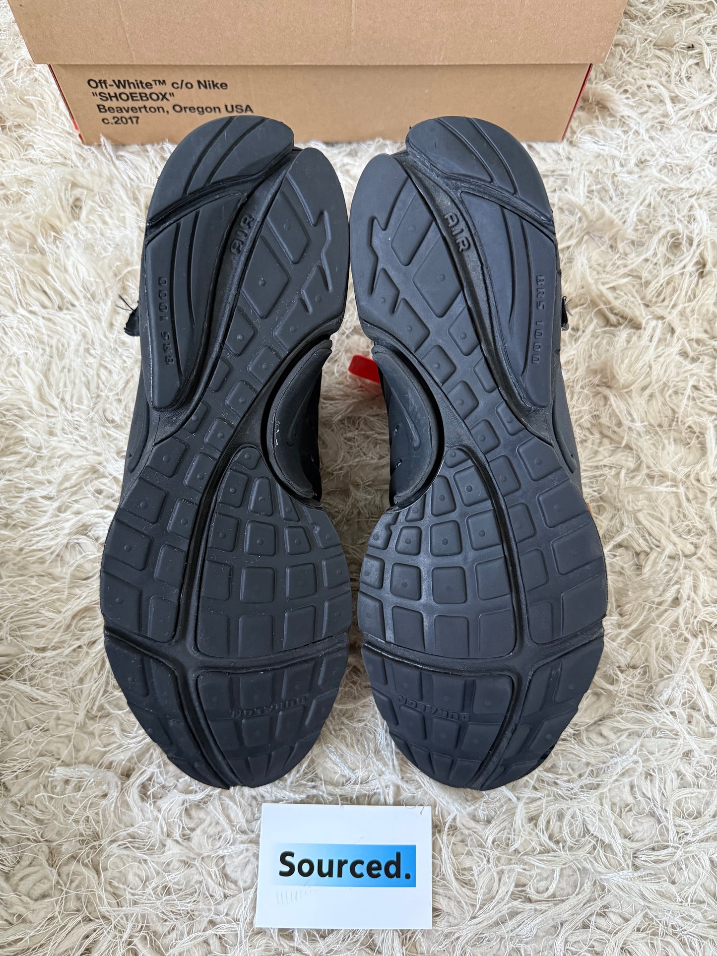 Nike x OFF-WHITE Air Presto Black | UK 9