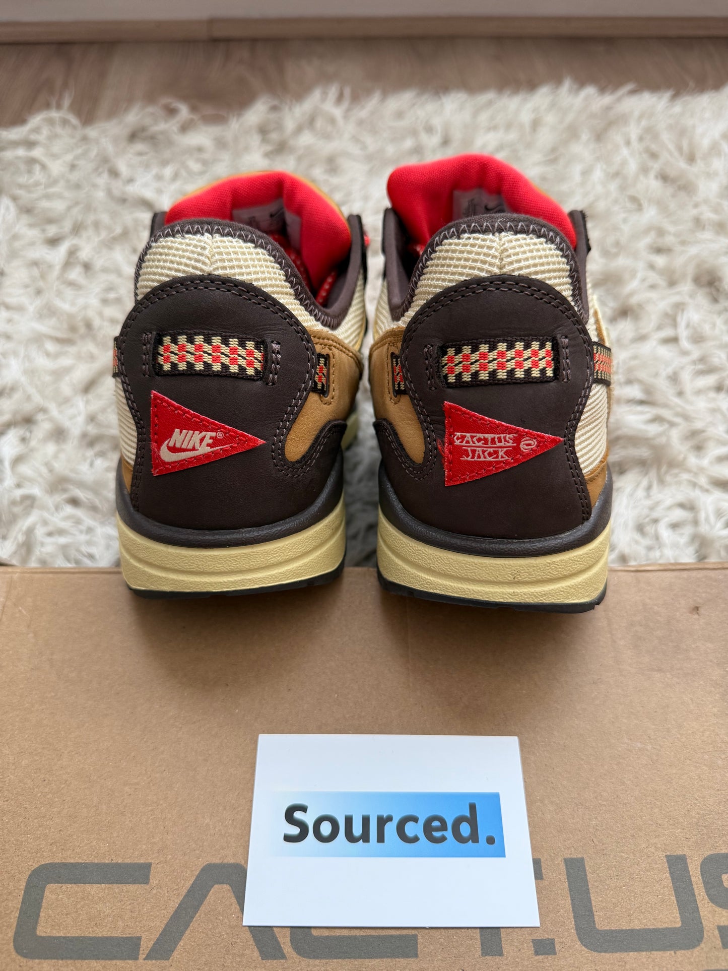 Nike x Travis Scott Air Max 1 Baroque Brown | UK 10