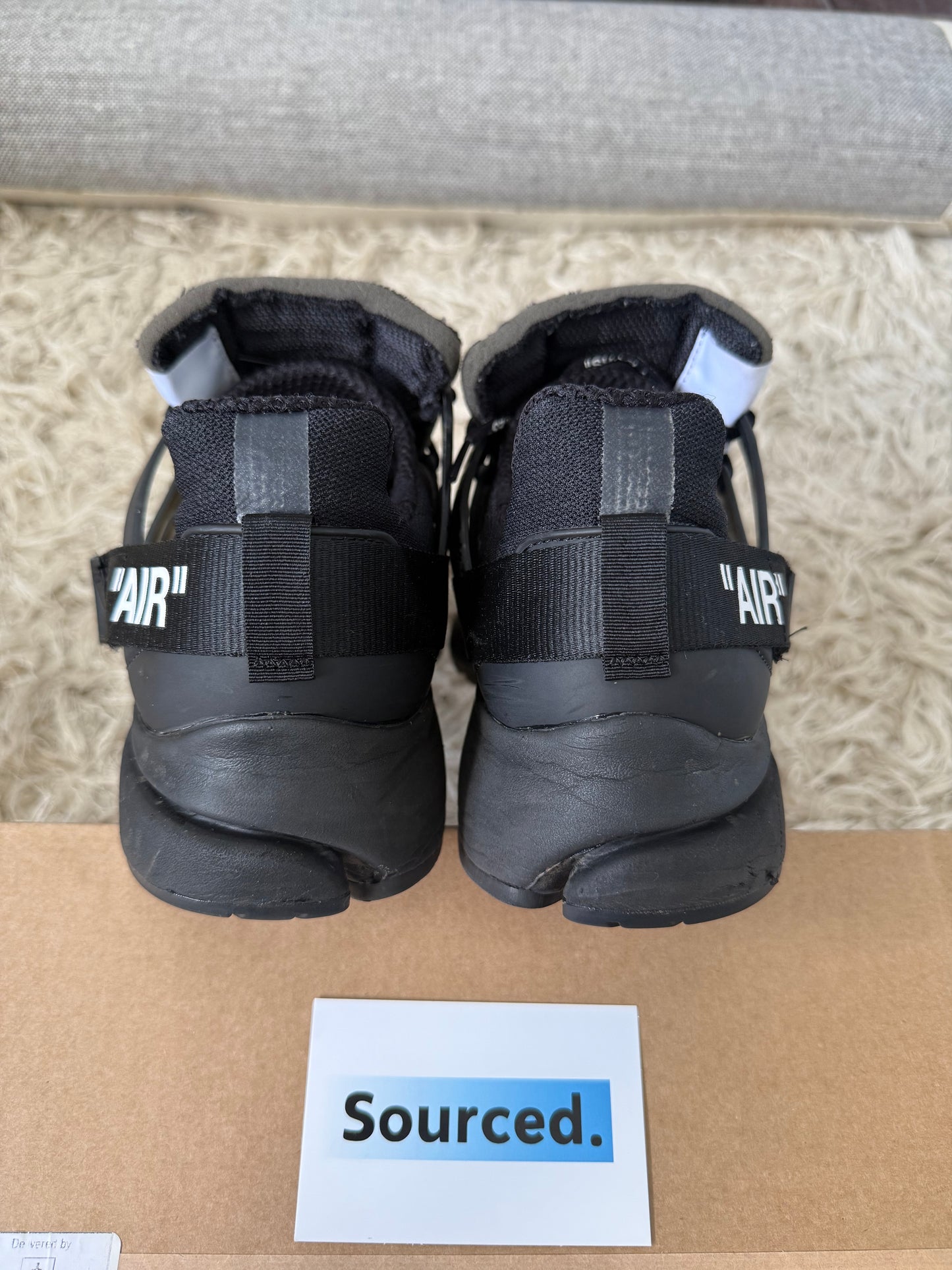 Nike x OFF-WHITE Air Presto Black | UK 10