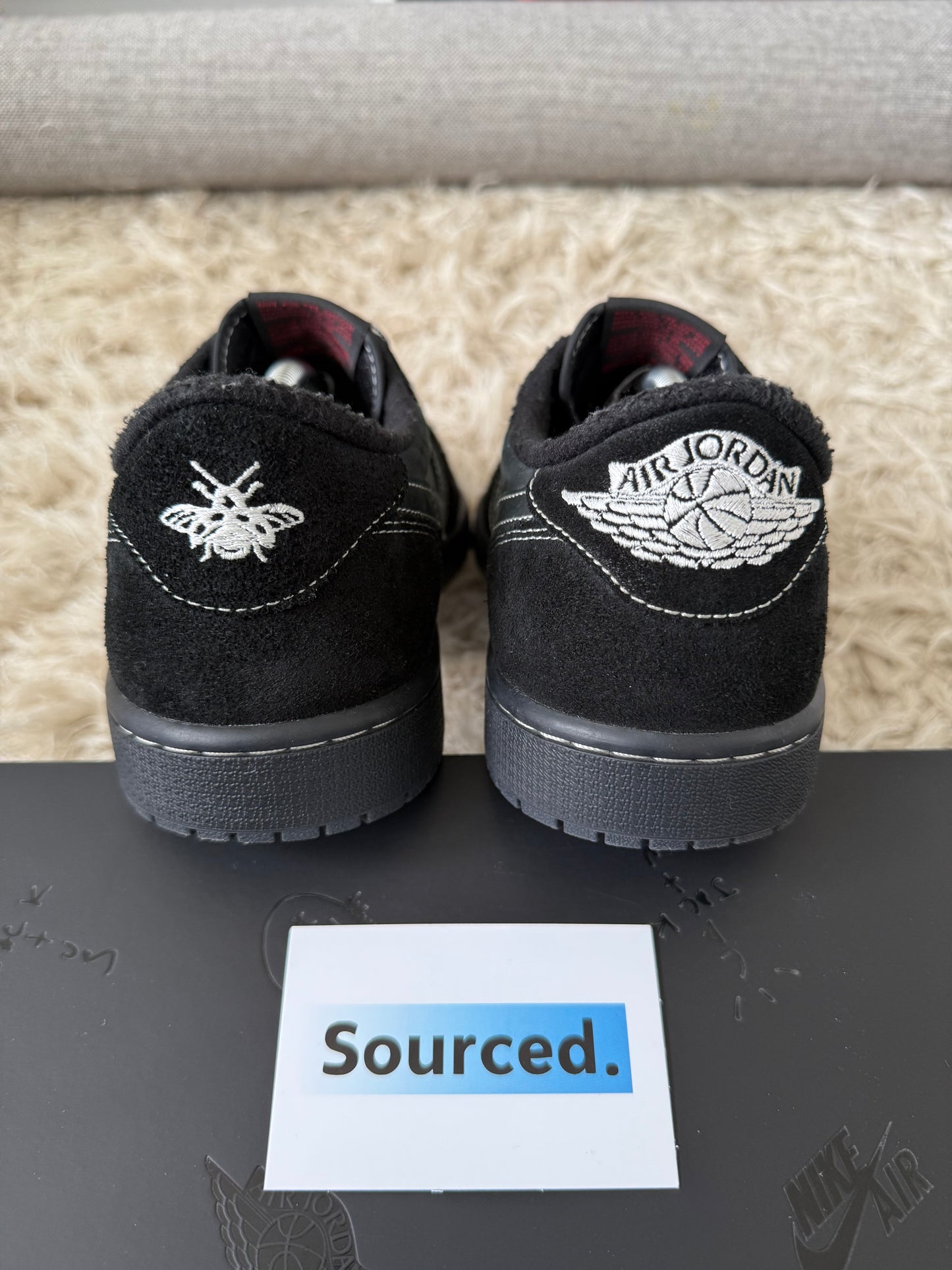 Air Jordan 1 Low x Travis Scott Black Phantom | UK 10
