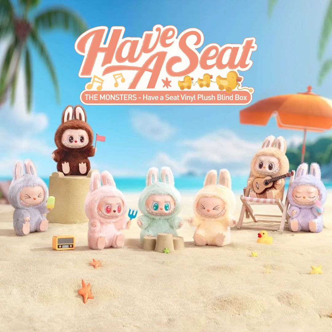 Pop Mart Labubu / The Monsters Have a Seat - Vinyl Plush Blind Box