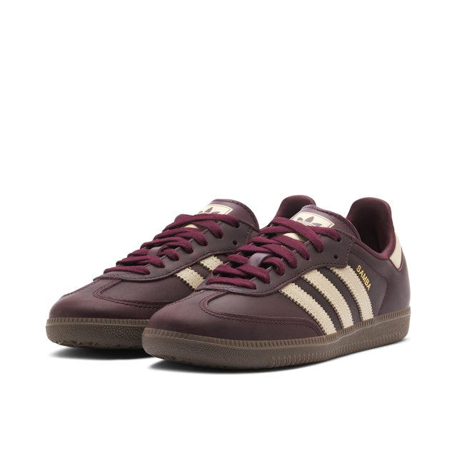 adidas Samba OG Maroon Crystal Sand (Women's)