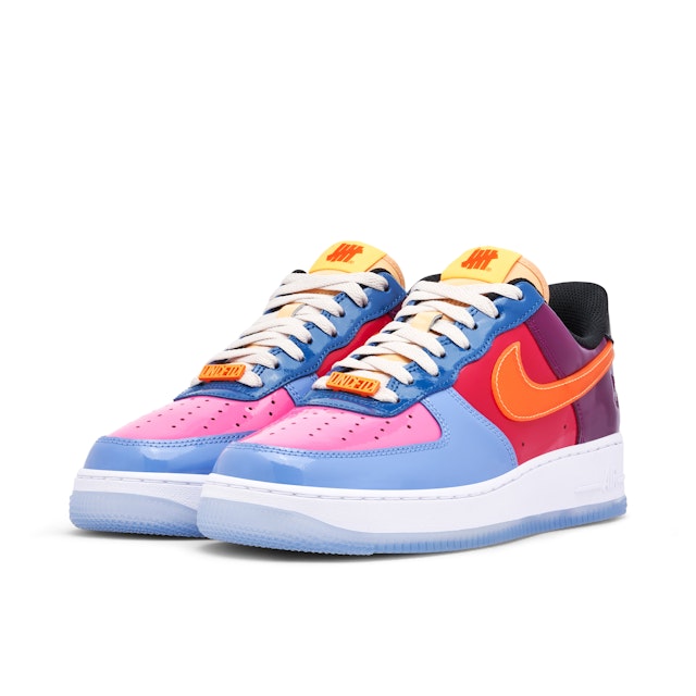 Nike Air Force 1 Low x UNDEFEATED Total Orange Pink Toe