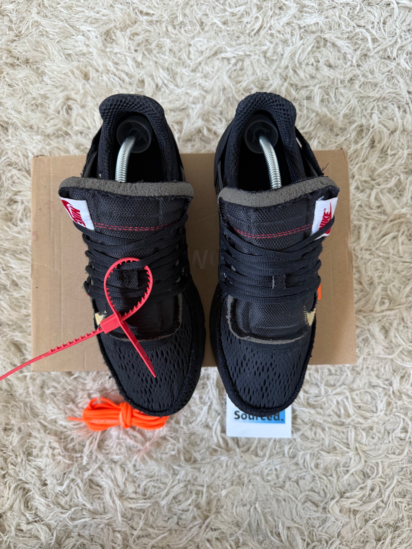 Nike x OFF-WHITE Air Presto Black | UK 9