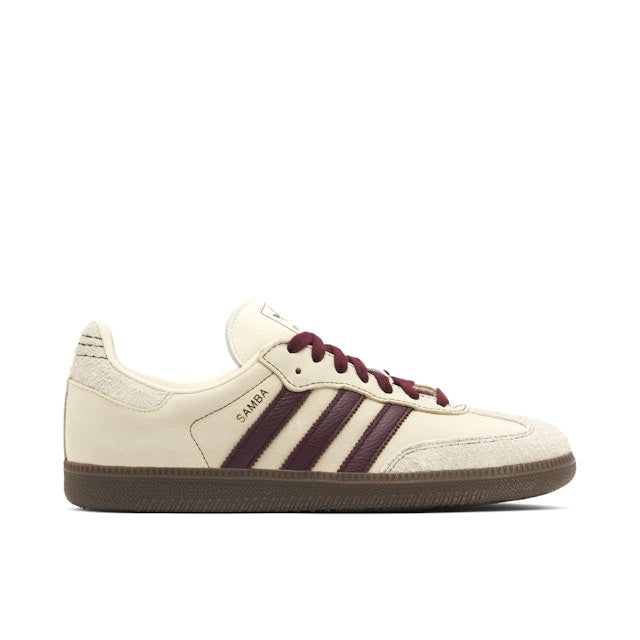 adidas Samba OG Wonder White Maroon