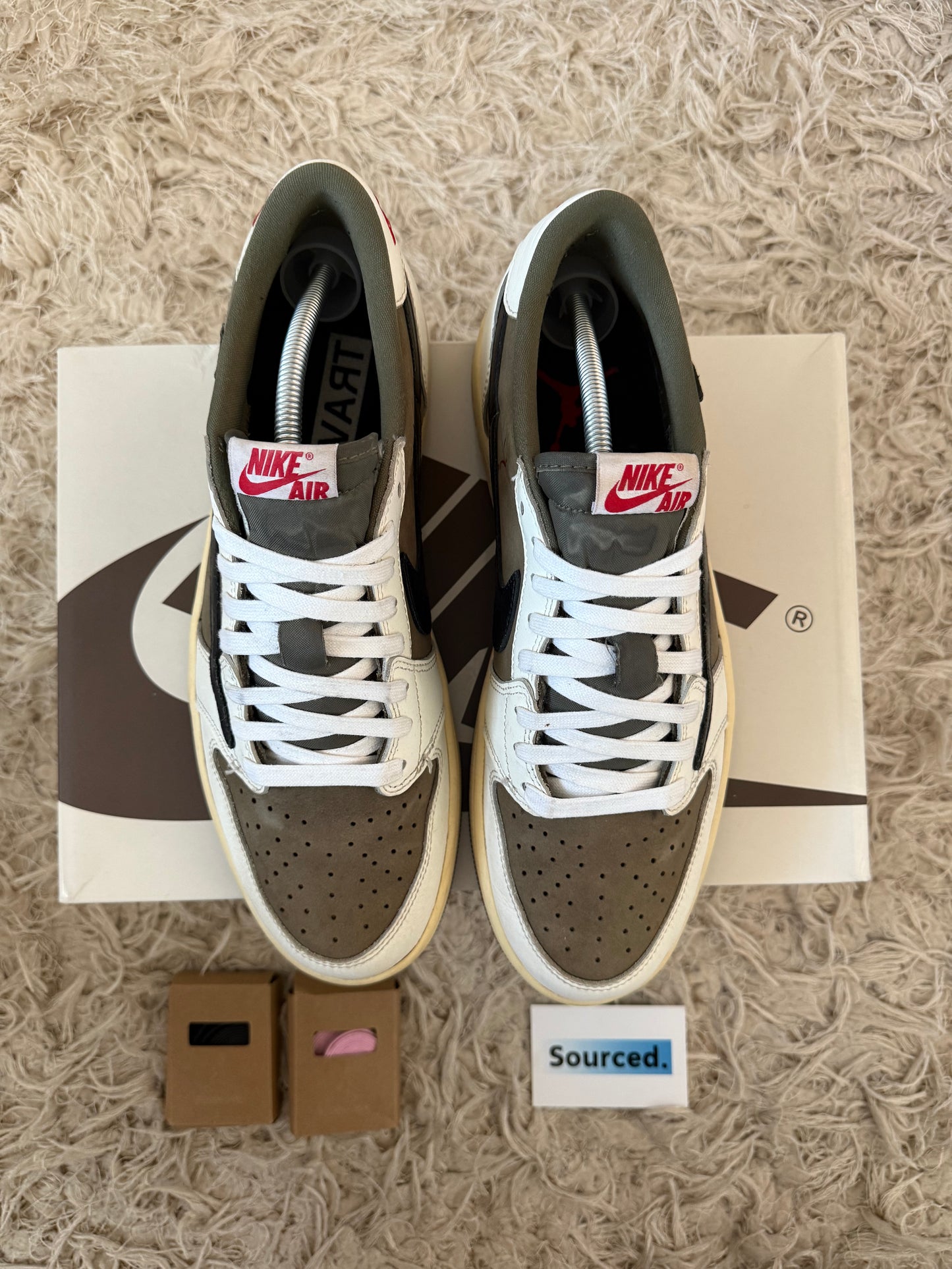 Air Jordan 1 Low x Travis Scott Medium Olive | UK 10