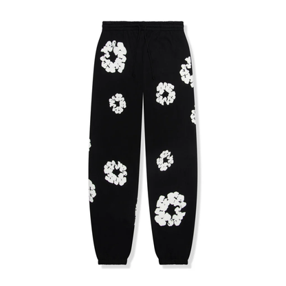 Denim Tears The Cotton Wreath Sweatpants Black