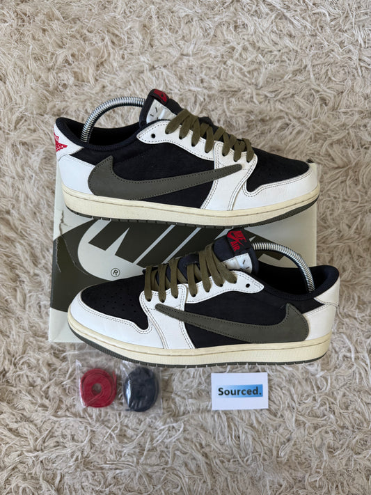 Air Jordan 1 Low x Travis Scott Olive (2023) | UK 7.5