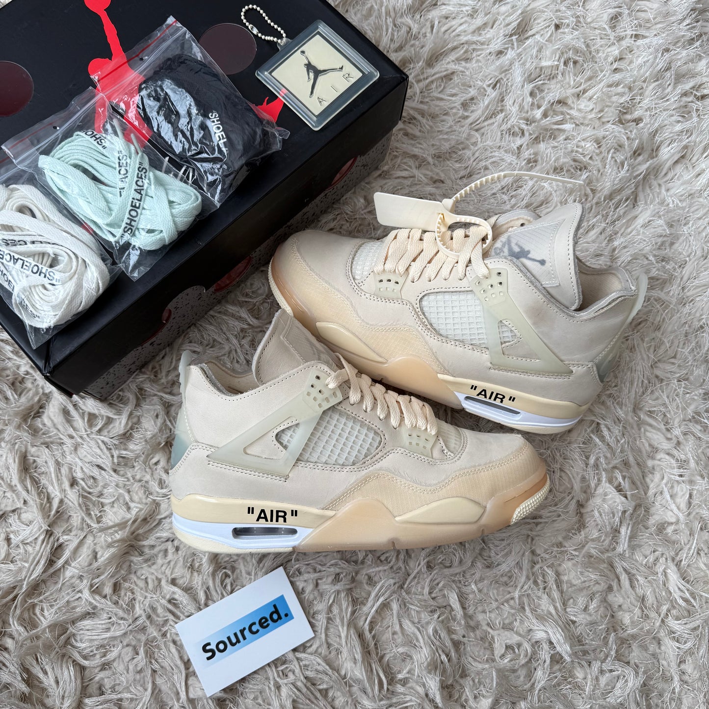 Air Jordan 4 Retro Off-White Sail (W)