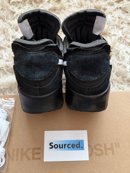 Nike x OFF-WHITE Air Max 90 Black | UK 9.5