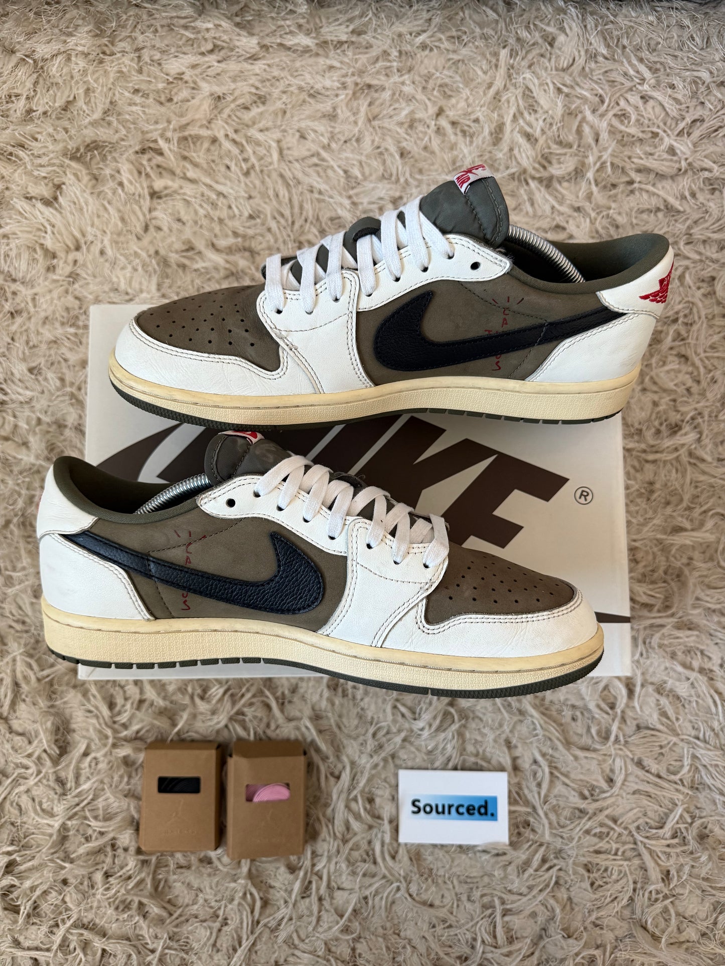 Air Jordan 1 Low x Travis Scott Medium Olive | UK 10